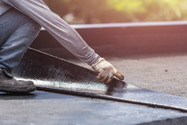 Professional Crawl Space Encapsulation technician working in Medford, NY